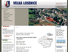 Tablet Screenshot of losenice.cz